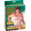 BAMBOLA GONFIABILE GRASSA "BETTY FAT GIRL BOUNCER"