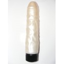 VIBRATORE 20 CM MULTIVELOCITA' WATERPROOF COLORE PERLA