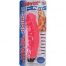 VIBRATORE 20 CM. "SHOCK WAVE BIG BOSS" CON PROFONDE VIBRAZIONI 