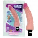 VIBRATORE REALISTICO FLESSIBILE 21.6 CM. "FRENZY LUST LOVE"
