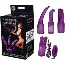 KIT DEL PIACERE "VIBRO PULSE PLEASURE KIT TRIO 3 PURPLE"
