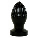 FALLO IN SILICONE 12 CM. ALL BLACK SERIES "INVADER"