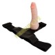 STRAP-ON CON FALLO IN CYBERSKIN REALISTICO AL TATTO (17 X 3,5 CM.)