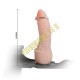 STRAP-ON CON FALLO IN CYBERSKIN REALISTICO AL TATTO (17 X 3,5 CM.)
