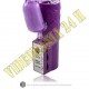 VIBRATORE CONIGLIETTO VIBRANTE VIOLA CON PERLE RUOTANTI
