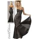 COTTELLI COLLECTION ABITO LUNGO NERO - KLEID (TAGLIA S)